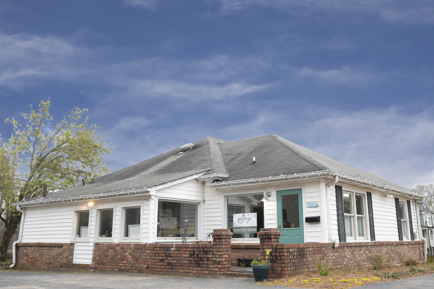 Sage Hair Salon is located in historic downtown Roswell, GA at 122 Norcross Street.